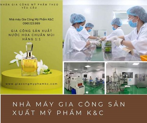 Gia công mỹ phẩm - Công Ty CP Sản Xuất Thương Mại Dịch Vụ K&C Việt Nam